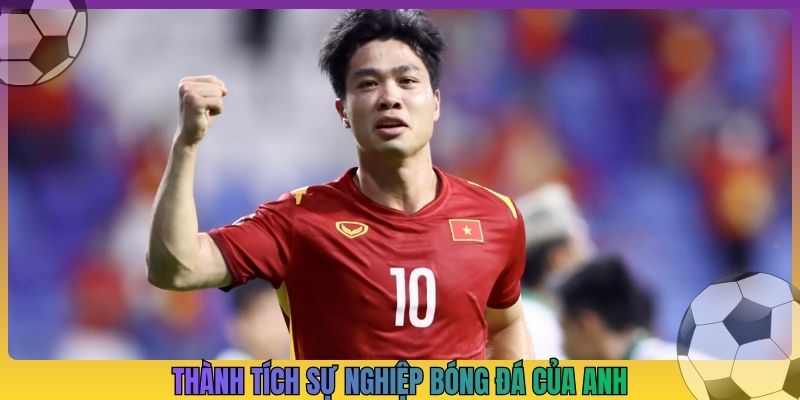 Thành tích sự nghiệp bóng đá của anh